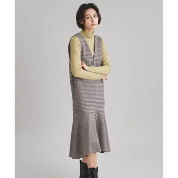 그레이스 콘티넨탈 원피스 프릴 오버롤 스커트