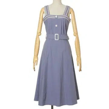 F.i.n.t 라이트 블루 슬리브리스 원피스