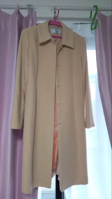 새상품급 베이지 롱 코트