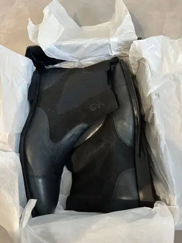 Y-3 블랙 사이드 고어 부츠