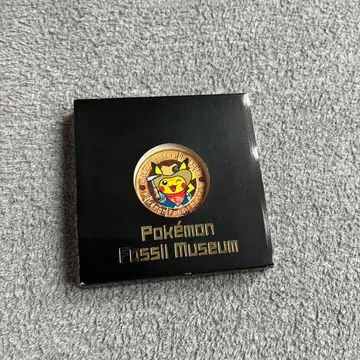 미개봉 새상품 포켓몬 화석 박물관 한정판 메달 탐험 피카츄