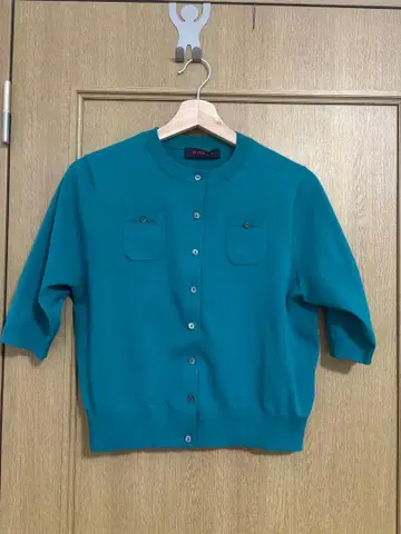 CABAN 하프 슬리브 포켓 가디건