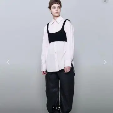 roku 울 코튼 니트 브라탑