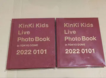 새상품 KinKi Kids 포토북 Live Photo Book 2점