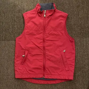 L.L.Bean 남성용 빨간색 베스트 S