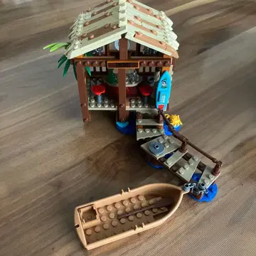 레고 원피스 75636 후샤 마을 미니 피규어 없음