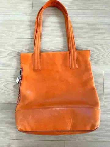 [ aniary ] 오렌지 가죽 토트백