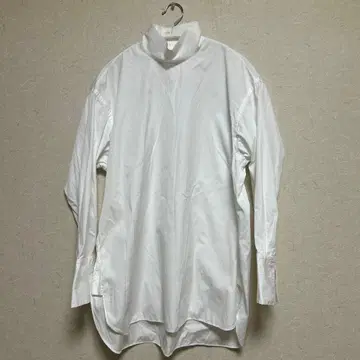 [ 새상품급 ] YLEVE 화이트 터틀넥 셔츠 사이즈 1