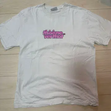 thisisneverthat 로고 T셔츠 L 화이트