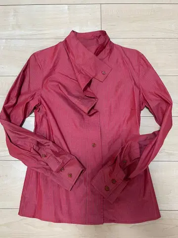 RED LABEL 빨간색 스트라이프 변형 셔츠 수입