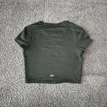 Alo yoga Crop Finesse Short XS 아로 크롭T