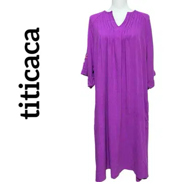 titicaca 티티카카 워셔블 레이온 린넨 원피스 핑크