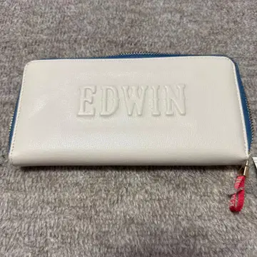 EDWIN 화이트 장지갑