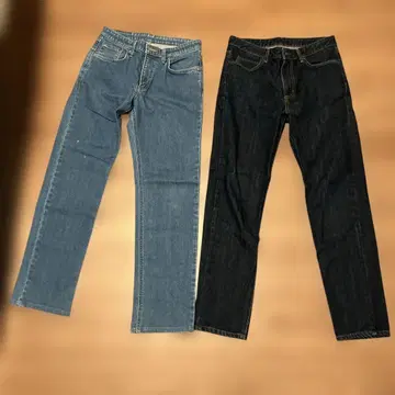 EDWIN 스트레이트 데님 2개 세트 사이즈 32