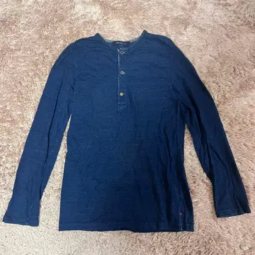 45rpm 헨리넥 인디고 블루