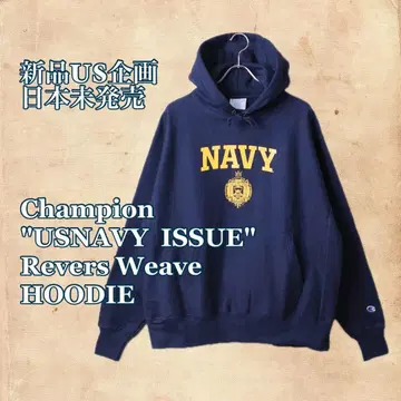 새상품 US 기획 NAVY 챔피온 Reverse weave 후드티