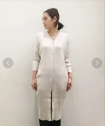 AP STUDIO 와이드 립 롱 가디건