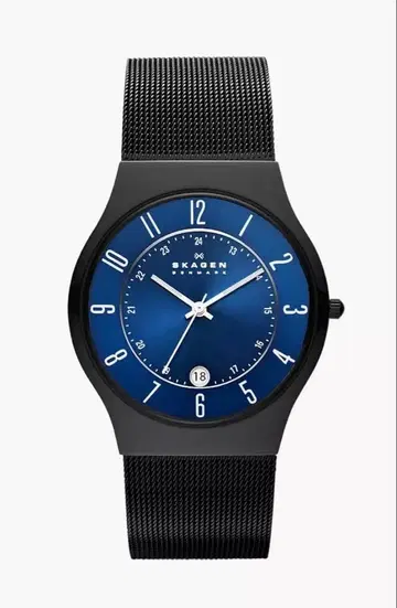 Sundby Titanium 티타늄 & 미드나잇 스틸 메쉬 워치