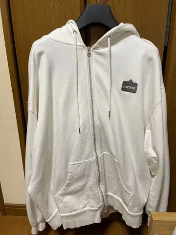 후드티 화이트 mammal 주키야