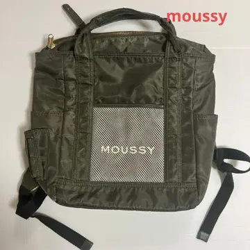 moussy 2way 백팩 토트백 used A4 가능