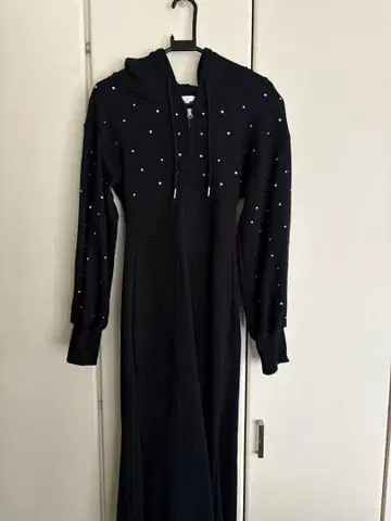 rienda 비쥬 맨투맨 머메이드 원피스