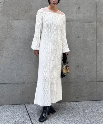 정품 미사용 새상품 ameri 아메리 니트 원피스