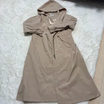 nano universe 후드 부착 롱 코트