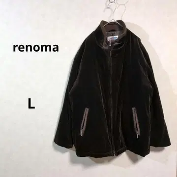 새상품급 renoma 브라운 집업 자켓 남성용 L 사이즈 /170