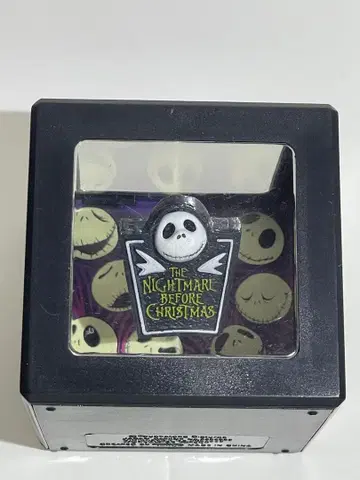 나이트메어 비포어 크리스마스 저금통 스켈레톤 개