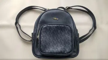 디즈니 Disney 로고 부착 엠보 미키 백팩 데이백 작음 공식