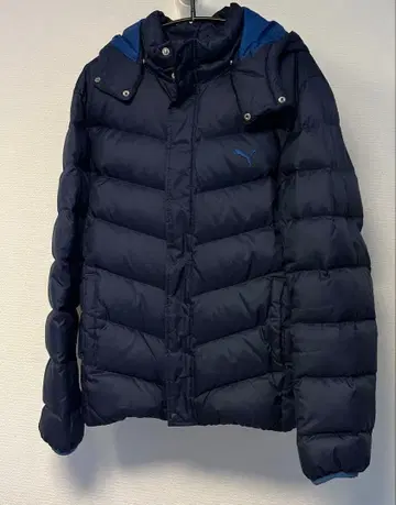 PUMA 다운 자켓 네이비