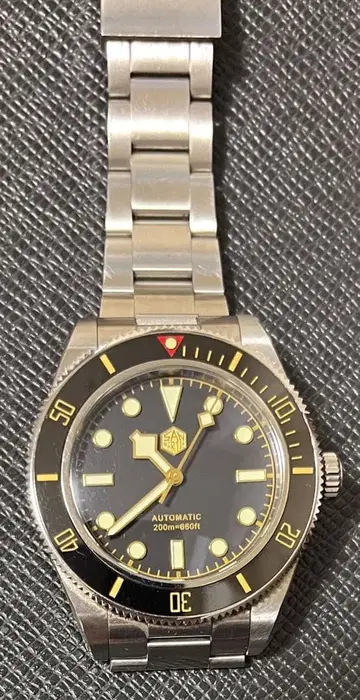 산 마틴 San Martin 다이버 워치 블랙