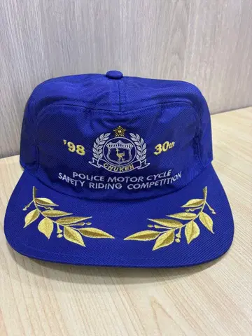 경찰 오토바이 안전 운전 경기 대회 캡 19