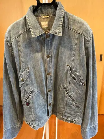 가격 인하 PAPAS 파파스 데님 자켓 G