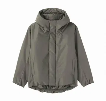 무인양품 워셔블 솜 후드 자켓 M 사이즈 다크 모카 브라운