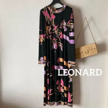 레오나르*최고급 실크 저지 드레이프감 원피스*