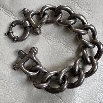 925 실버 체인 팔찌 앤티크