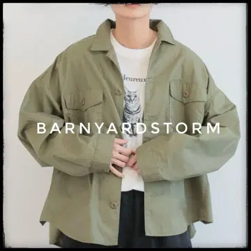 밴야드 스톰 긴팔 셔츠 블라우스 블루종 아우터 자켓