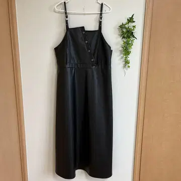 쿨 레어 femicite 합성 피혁 살로펫 점퍼 스커트