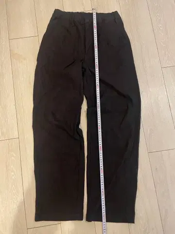 무인양품 남성용 브라운 팬츠