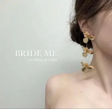 MP-05 bride me 플라워 귀찌 메탈 골드