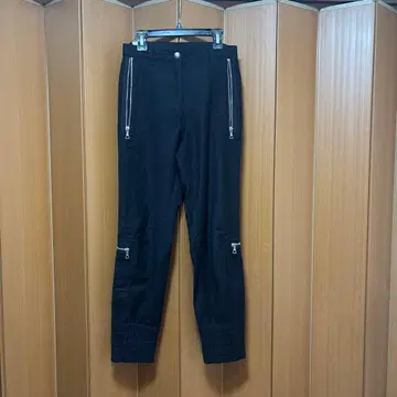 Dries van noten 사이드 지퍼 카고 팬츠 울, 캐시미어 혼방