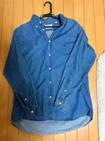 GYMPHLEX 인디고 셔츠 사이즈 L