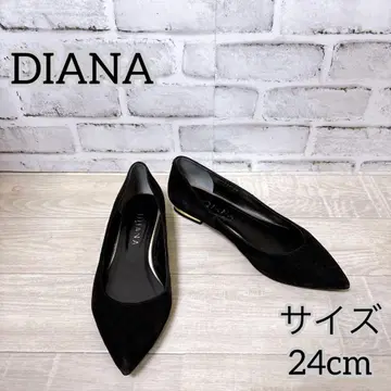 [ DIANA ] 다이애나 ( 24cm ) 스웨이드 펌프스 스틸레토 블랙