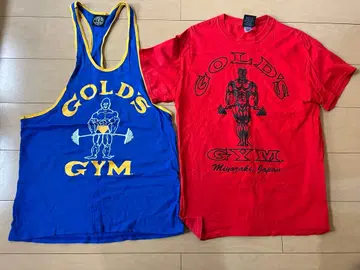 GOLD'S GYM 탱크탑, T셔츠 2점 세트