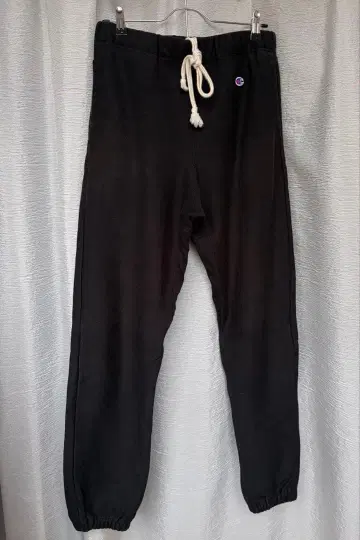 챔피온 리버스 위브 스웨트 팬츠 블랙 C8-H203