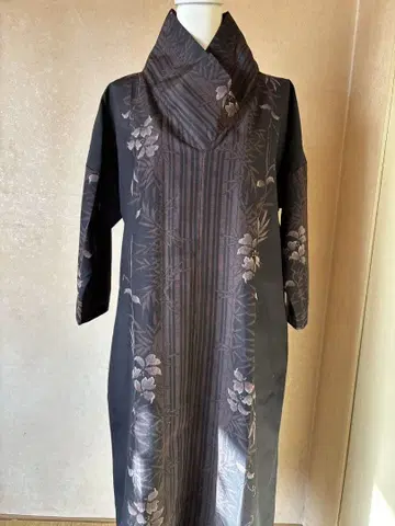 기모노 리메이크 오시마 명주 튜닉 원피스