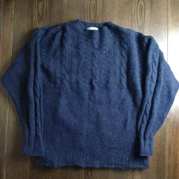 아일랜드제 [ LLBean ] 엘엘빈 니트 네이비 계열 L