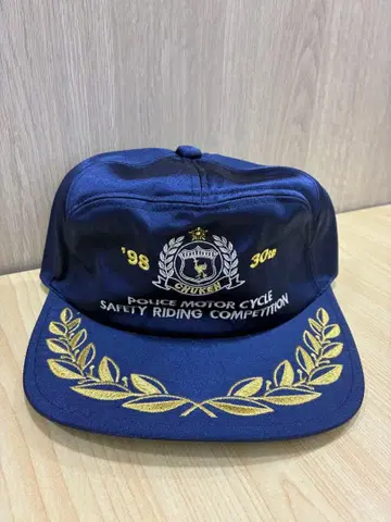 1998년 경찰 오토바이 안전 운전 경기 대회 캡 22