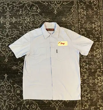 Schott 워크 셔츠 자수 투 페이스